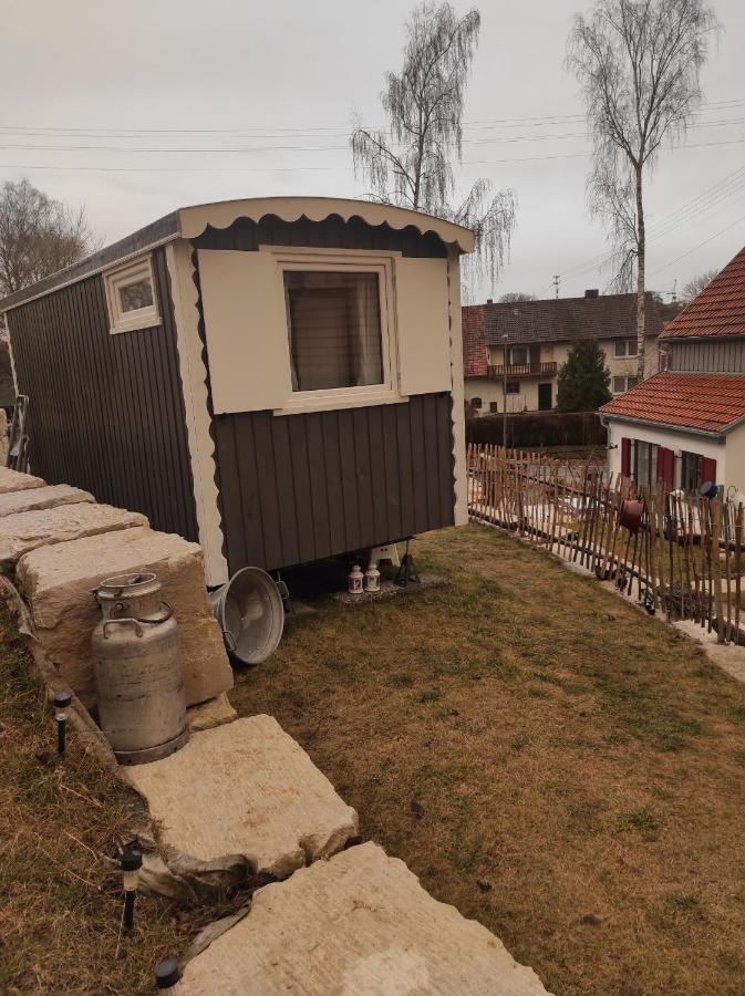 Ferienwohnung Zum Scheunenhof - Scheune Ichenhausen Exterior foto